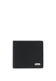 Brioni bi-fold leather wallet - Nero