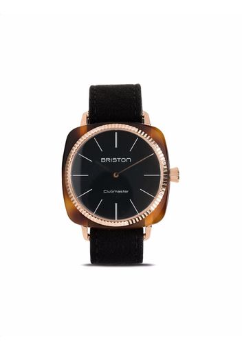 Briston Watches Clubmaster Elegant 37mm watch - Nero