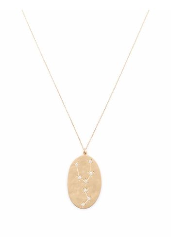 Brooke Gregson 14kt yellow gold Taurus diamond pendant necklace - Oro