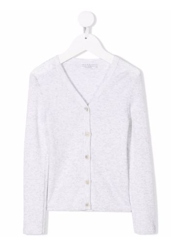 Brunello Cucinelli Kids Cardigan - Grigio