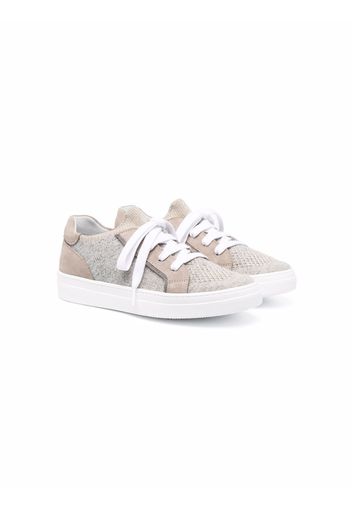 Brunello Cucinelli Kids Sneakers - Toni neutri