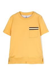 Brunello Cucinelli Kids round-neck short-sleeve T-shirt - Giallo