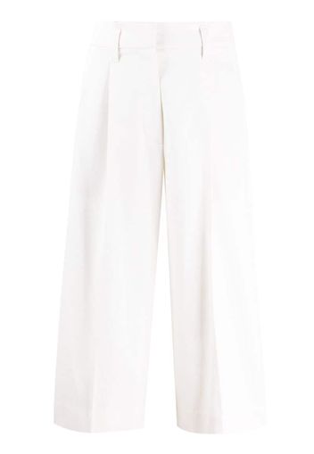 Culottes taglio straight con pieghe