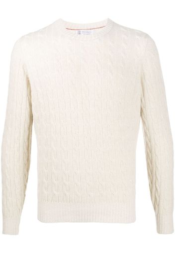 cable knit jumper