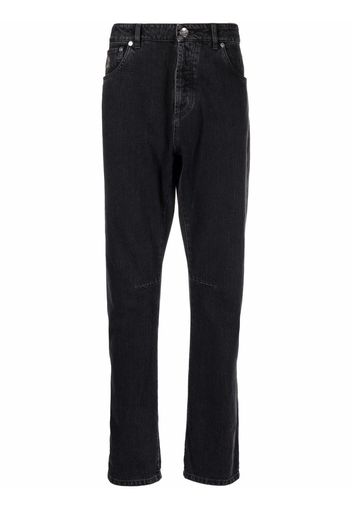 Brunello Cucinelli Jeans slim - Nero