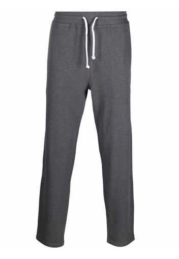 Brunello Cucinelli jersey drawstring-waist track pants - Grigio