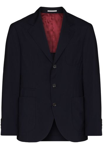 Brunello Cucinelli BRUNELLO SUIT TYPE JKT BLZR - Blu