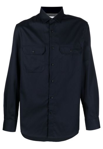 Brunello Cucinelli classic button-up shirt - Blu