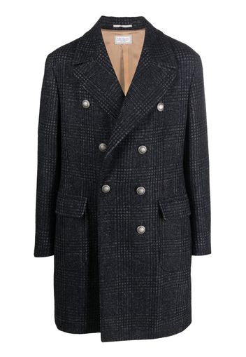 Brunello Cucinelli Cappotto midi - Blu