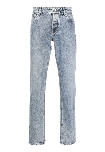 Brunello Cucinelli low-rise slim-cut jeans - Blu