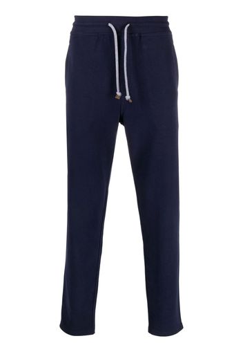 Brunello Cucinelli Pantaloni sportivi con coulisse - Blu