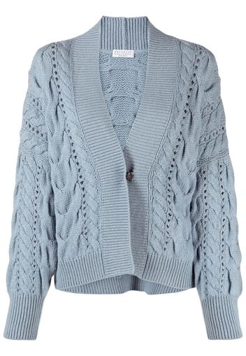 Brunello Cucinelli Cardigan - Blu