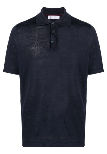 Brunello Cucinelli Polo - Blu