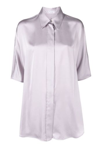 Brunello Cucinelli Camicia oversize - Viola