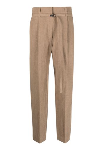 Brunello Cucinelli Monili-chain tailored trousers - Marrone