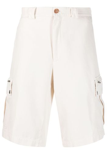 Brunello Cucinelli DYED BERMUDA - WHITE