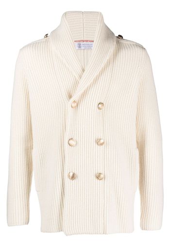 Brunello Cucinelli Cardigan doppiopetto - Toni neutri