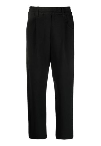 Brunello Cucinelli elasticated-waist slouchy trousers - Nero