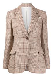 Blazer con motivo pied-de-poule