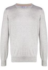 rib-trimmed relaxed-fit jumper