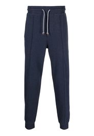 Brunello Cucinelli Pantaloni sportivi con coulisse - Blu