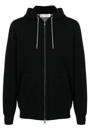 Brunello Cucinelli zip-front cashmere hoodie - CH101