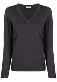 Brunello Cucinelli cashmere fine-knit jumper - Grigio