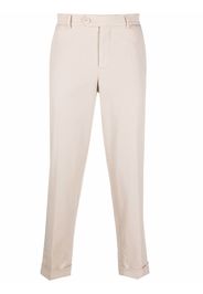 Brunello Cucinelli tapered-leg chino trousers - Toni neutri