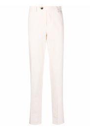 Brunello Cucinelli straight-leg cotton trousers - Bianco