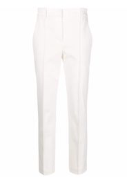 Brunello Cucinelli Pantaloni crop - Bianco