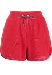 Brunello Cucinelli drawstring knit shorts - Rosso