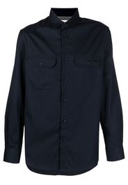 Brunello Cucinelli classic button-up shirt - Blu