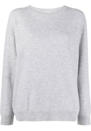 Brunello Cucinelli round-neck cashmere jumper - Grigio