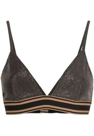 Brunello Cucinelli Bralette con scollo a V - Nero