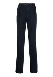 Brunello Cucinelli pleat-detail tailored trousers - Blu