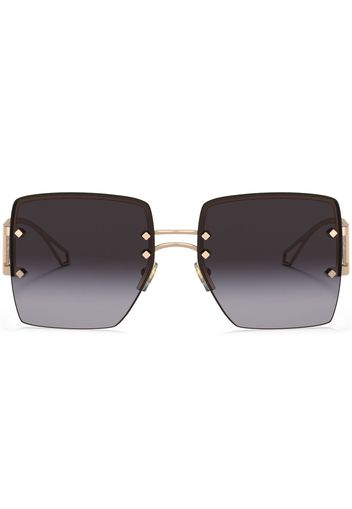 Bvlgari square-frame sunglasses - Rosa