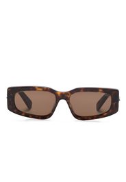 Bvlgari B.zero1 square-frame glasses - Marrone