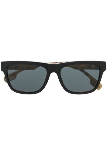 Vintage Check square frame sunglasses