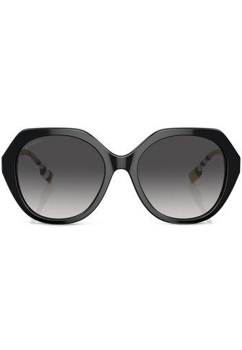 Burberry Eyewear Vanessa geometric-frame sunglasses - Nero