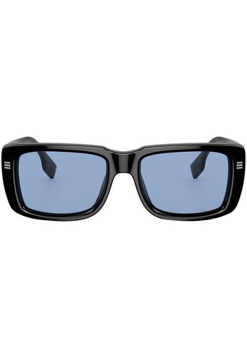 Burberry Eyewear Jarvis rectangular-frame sunglasses - Nero