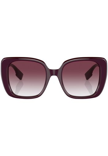 Burberry Eyewear Helena logo-plaque sunglasses - Rosso