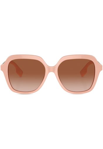 Burberry Eyewear Joni logo-lettering sunglasses - Rosa