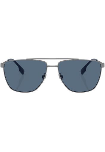 Burberry Eyewear Blaine pilot-frame sunglasses - Argento