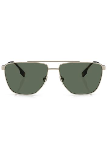 Burberry Eyewear Blaine aviator-pilot sunglasses - Oro