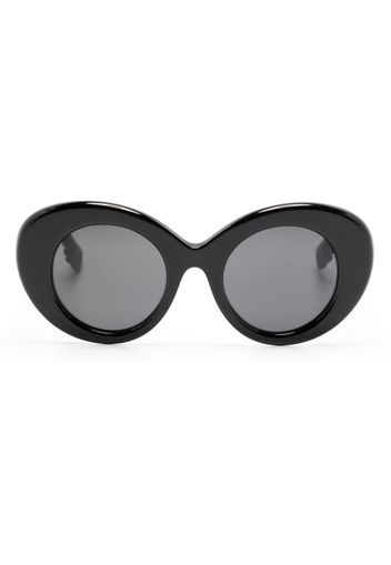 Burberry Eyewear oversized round-frame sunglasses - Nero