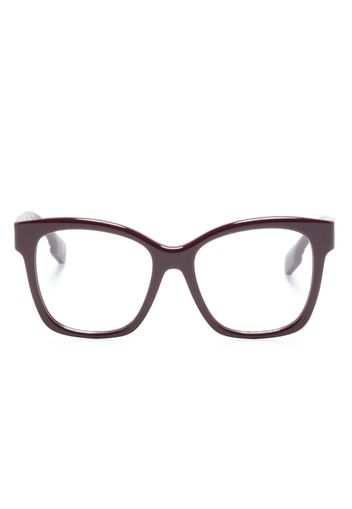 Burberry Eyewear Occhiali squadrati Sylvie - Rosso