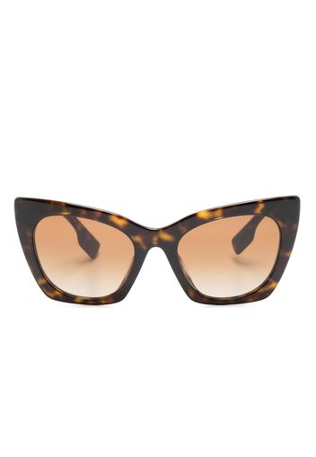 Burberry Eyewear tortoiseshell cat-eye sunglasses - Marrone