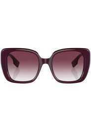 Burberry Eyewear Helena logo-plaque sunglasses - Rosso