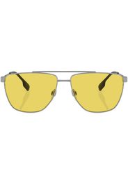 Burberry Eyewear Blaine pilot-frame sunglasses - Argento