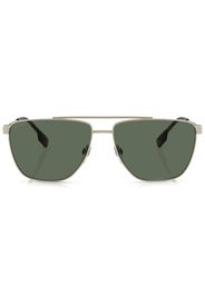 Burberry Eyewear Blaine aviator-pilot sunglasses - Oro